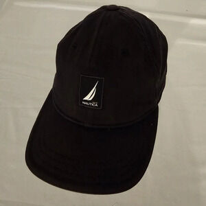 Nautica Baseball Cap Hat Cotton Blend/Spandex Navy Blue Size S/M